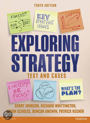 Samenvatting colleges en boek Exploring Strategy - Engels