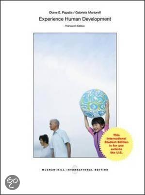 Samenvatting Experience Human Development - Papalia & Feldman 13th edition ALL CHAPTERS