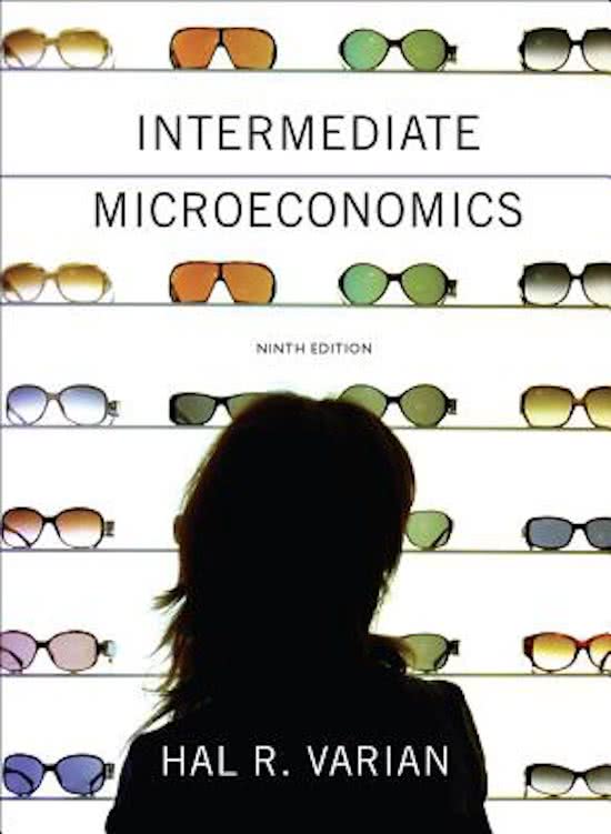 Intermediate Microeconomics