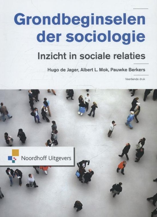 Grondbeginselen der sociologie hst. 1 t/m 3, 5 t/m 8, 10, 11, 15