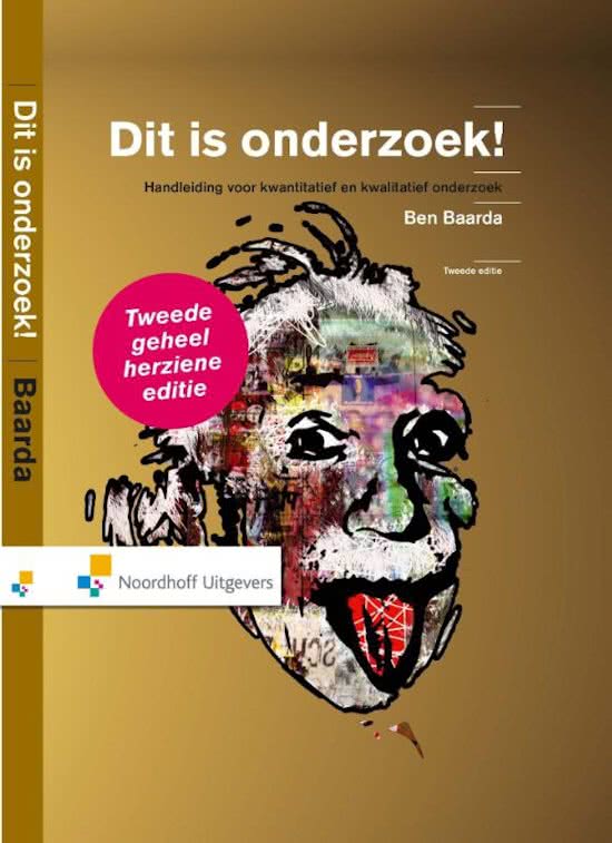 OND1: Onderzoeksvaardigheden 1 - Dit is onderzoek!