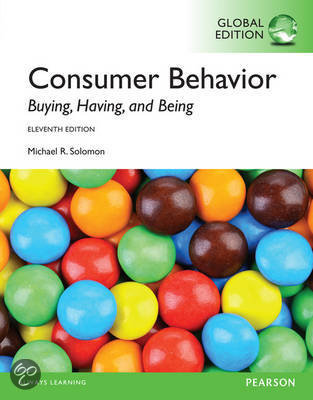 Samenvatting marketing/consumer behaviour H2, 3, 4