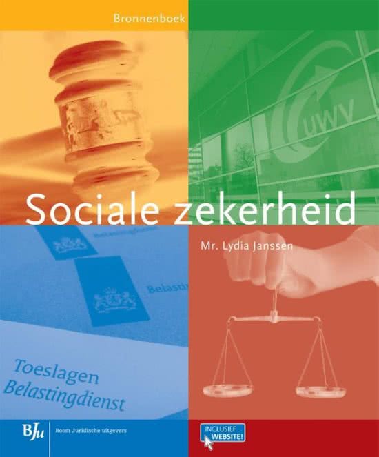 Bronnenboeken MBO - Sociale zekerheid