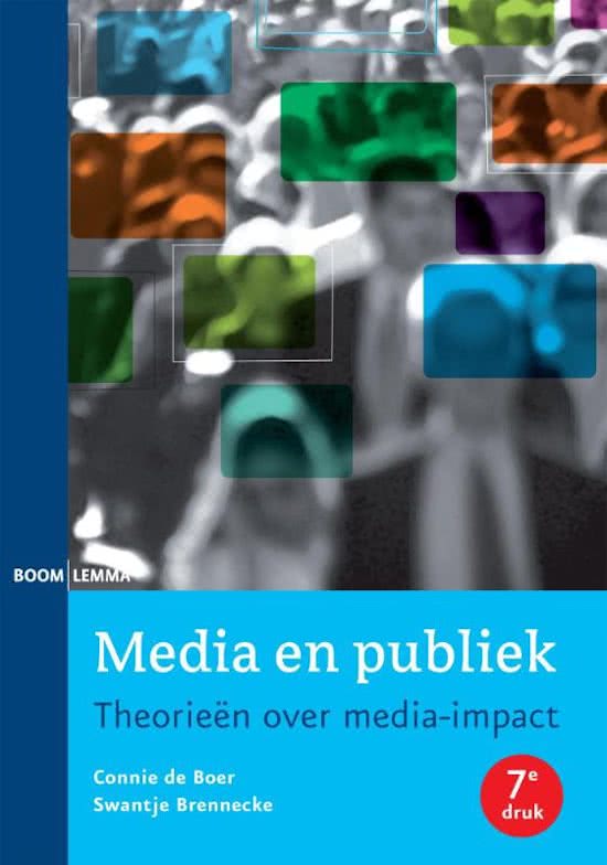 Aantekeningen van mediatheorie, medialandschap en medialogica in combinatie met theorie uit 'Media en publiek' H1 (7e druk) .