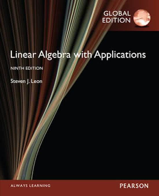 2DBN00 - Summary Linear Algebra