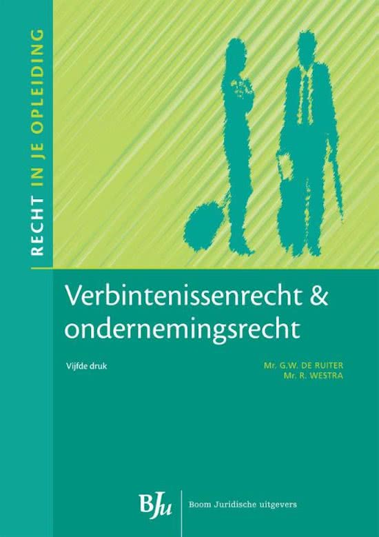 samenvatting FRE1 (verbintenissenrecht en ondernemingsrecht)