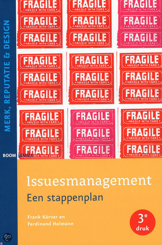 Samenvatting boek Issuesmanagement alle hoofdstukken