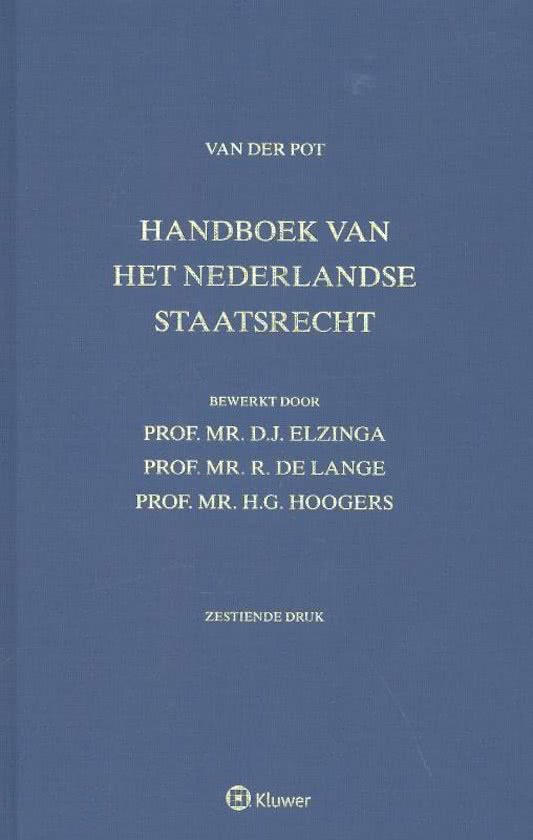 Handboek van het Nederlandse staatsrecht