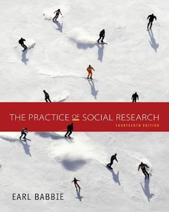 Summary - The Practice of Social Research - Babbie