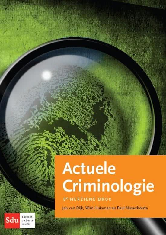 Samenvatting criminologie (keuzevak minor WIGK HU)