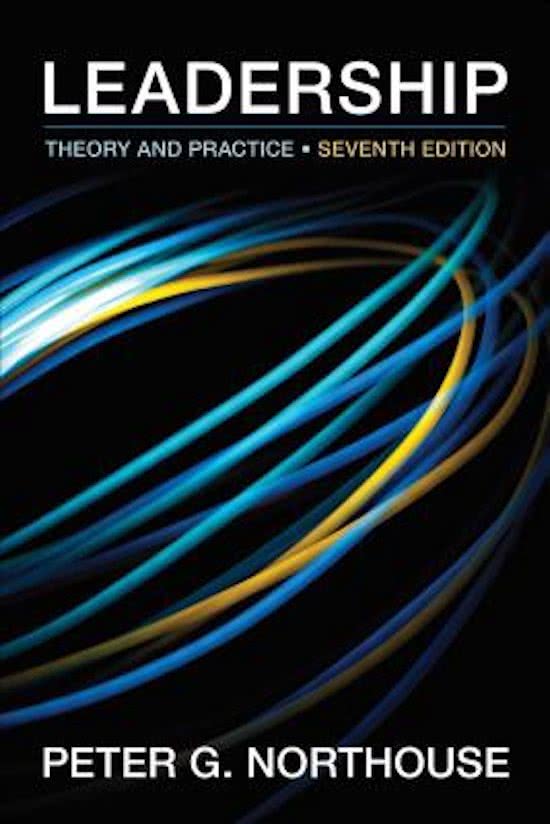 Test Bank for Leadership: Theory and Practice, 7th Edition by Peter G. Northouse ISBN 9781483317533 | Complete Guide A+