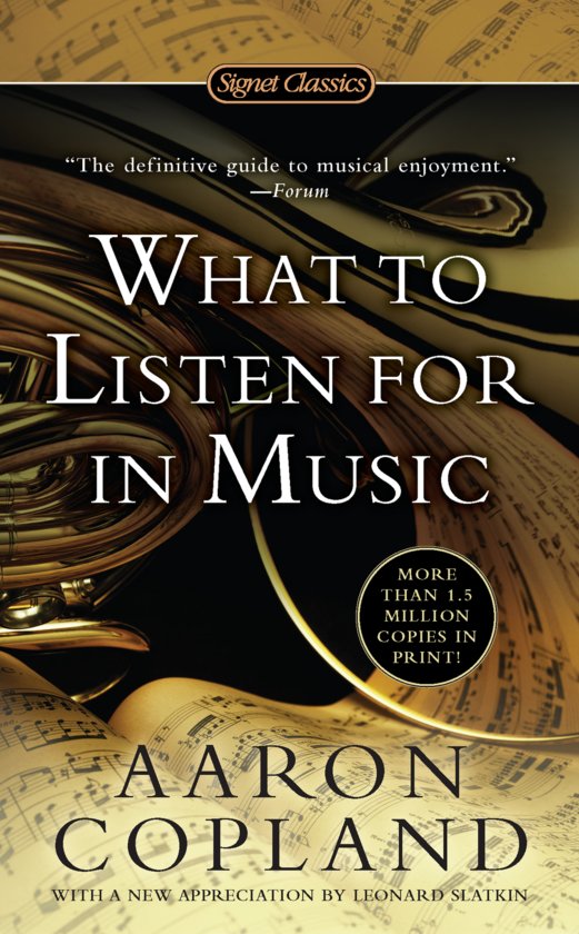Comentario "Como escuchamos" de Aaron Copland