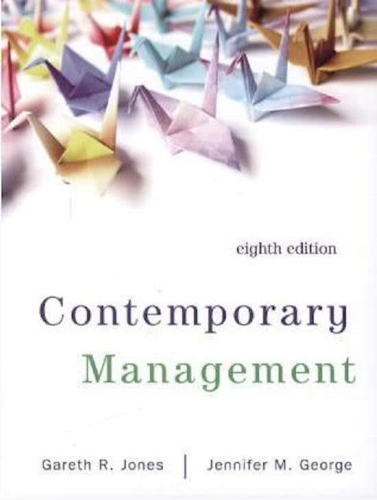 Contemporary Management, Eigh