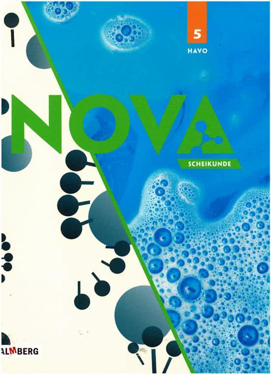 Nova 2e fase nieuwe Natuur- en Scheikunde -  tekstboek - 5 havo