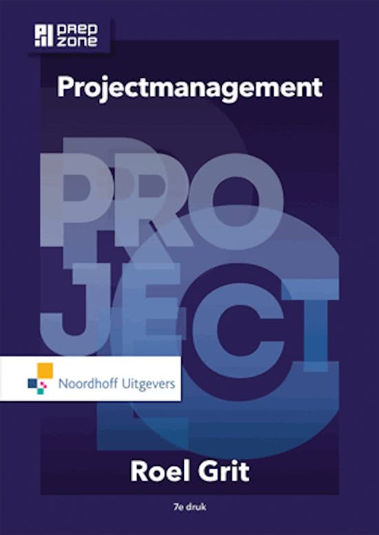 Projectmanagment- Roel Grit H1,2,3,6 en 8