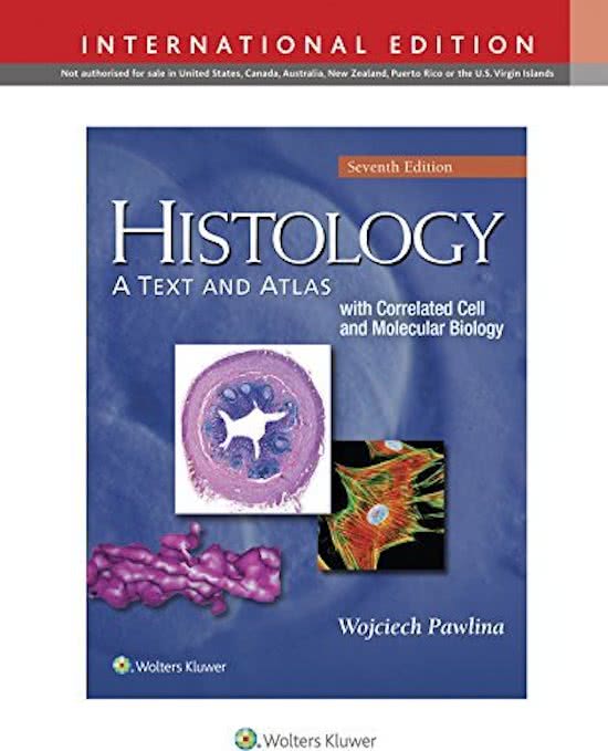 Histology samenvatting