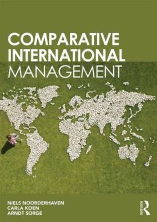 Samenvatting international comparative management