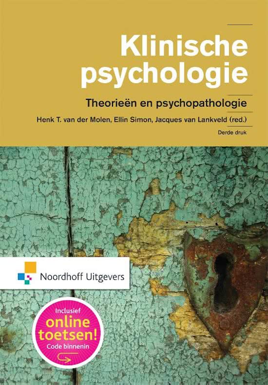 Klinische psychologie I - Samenvatting PB0104 & S23232