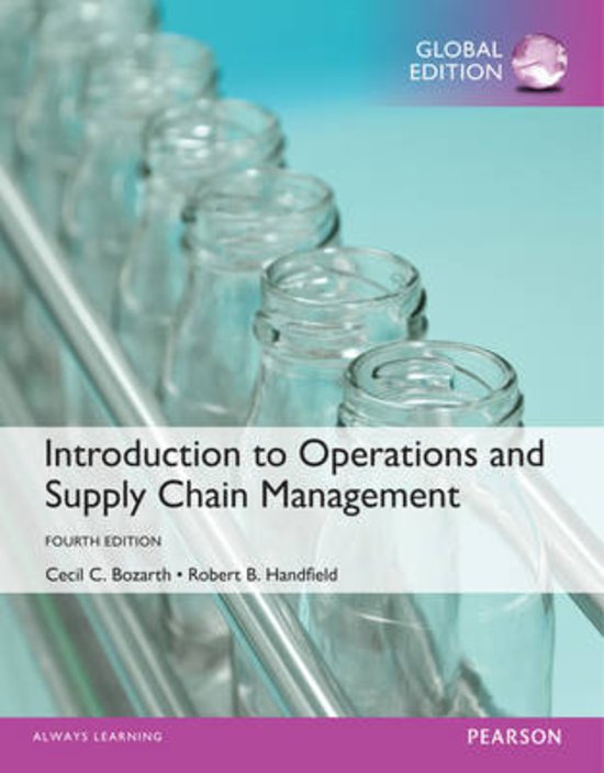 Summary - Operations & Supply Chain Management