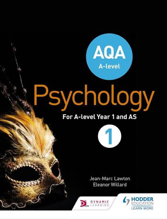 AQA Psychology A level - Psychopathology Revision Guide 