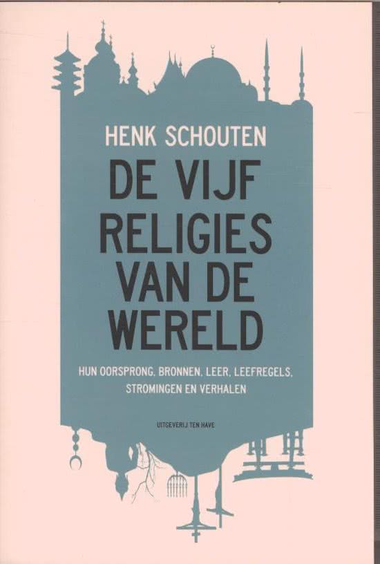 Geestelijke stromingen: hindoeïsme, boeddhisme, jodendom, christendom, islam en humanisme.