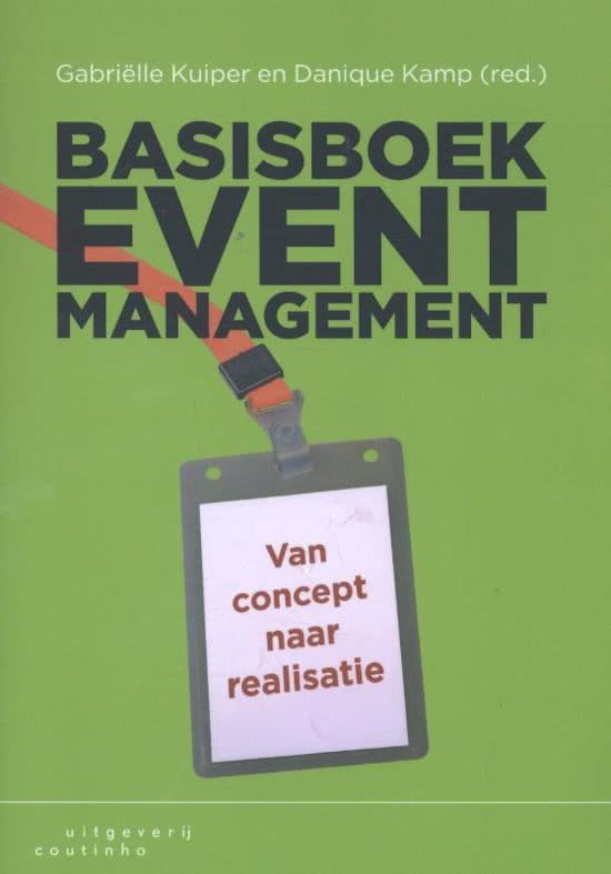 Moduleopdracht Eventmanagement (beoordeeld met een 9,8) incl. beoordeling.