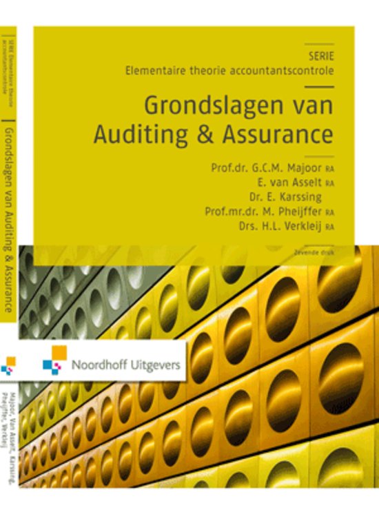 Grondslagen van Auditing en Assurance - alle hoofdsstukken (uitgebreide versie)