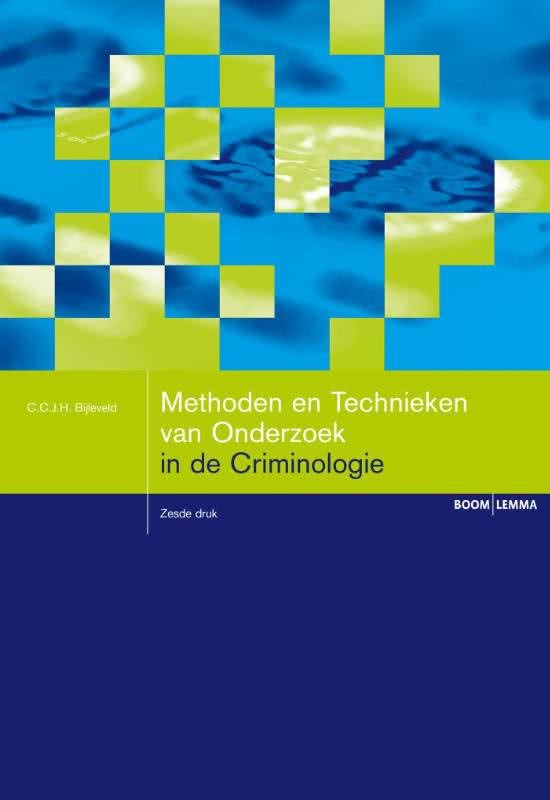 Studieboeken Criminologie 