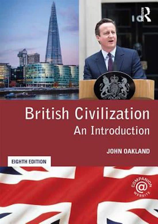 Samenvatting British and American Civilization 2018-2019
