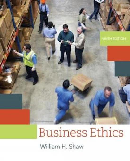 Ethics in Business Summary