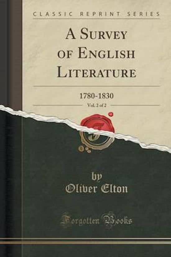 A Survey of English Literature, Vol. 2 of 2