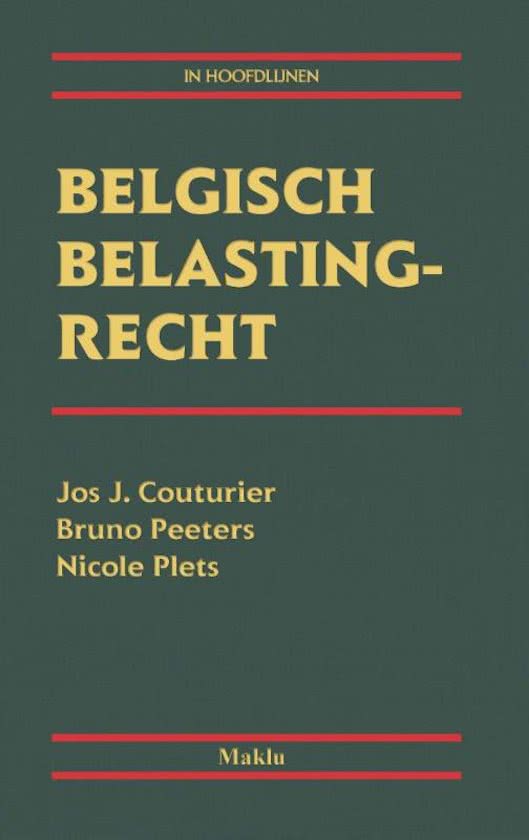Belgisch belastingrecht in hoofdlijnen