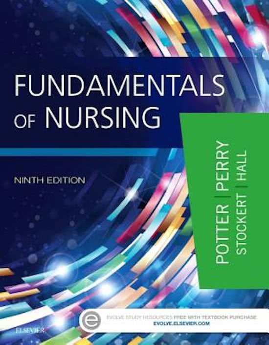 Fundamentals of Nursing 9th Edition Potter and Perry Test Bank #2