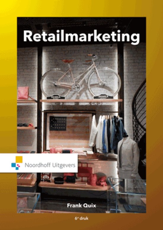 Lange maar volledige samenvatting van het van Retailmarketing