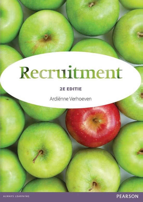 Samenvatting Recruitment -  Recruitment