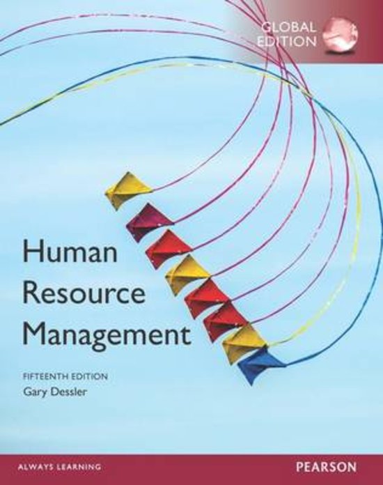 Human Resource Management Summary 