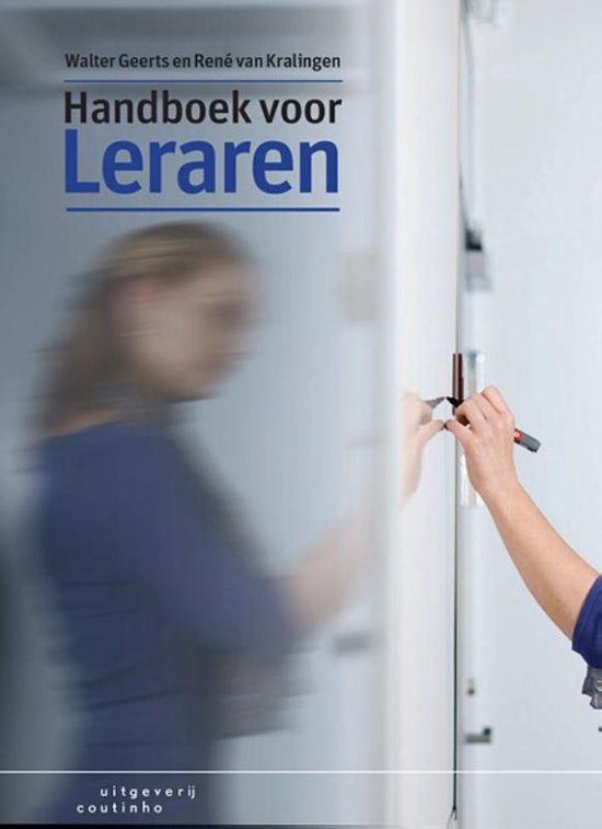 Handboek voor leraren - hoofdstuk 1