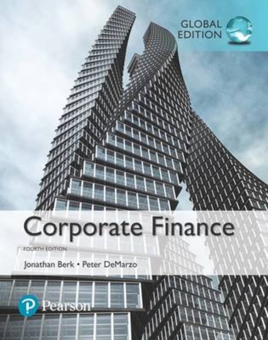 COMPLETE summary ch 1-21 corporate finance