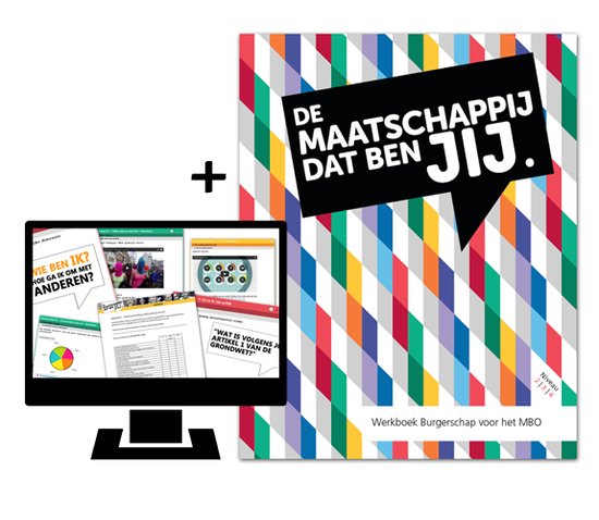 De maatschappij dat ben JIJ – digitale methode met Werkboek