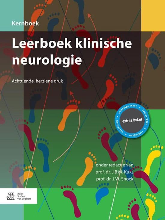Samenvatting leerboek klinische neurologie - hoofdstuk 8