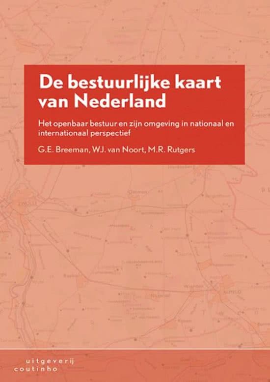 De bestuurlijke kaart van Nederland