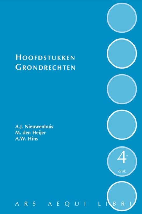 Samenvatting grondrechten (inclusief aantekeningen hoorcolleges en jurisprudentie